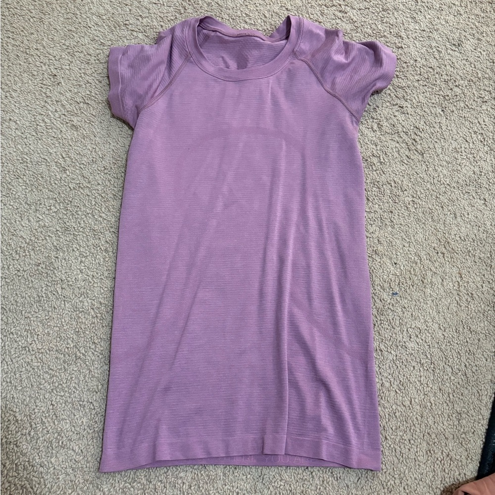 purple lululemon swiftly tech